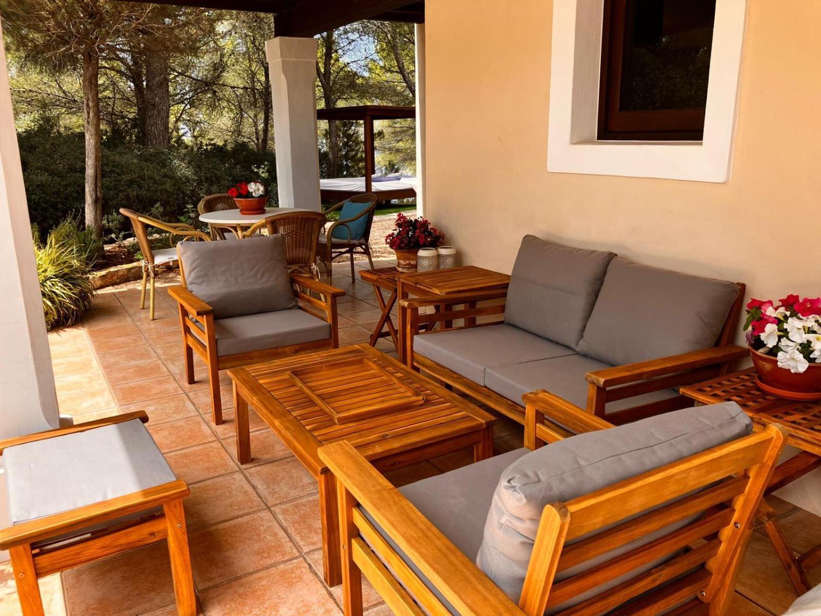 Villa Romero II Es Cubells Kültér fotó